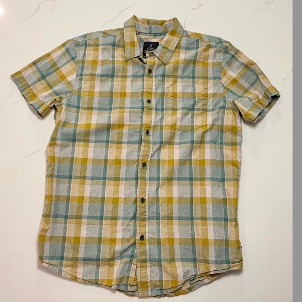 Prana Men's Short Sleeve Button Down Shirt - Lot of 3 - Medium